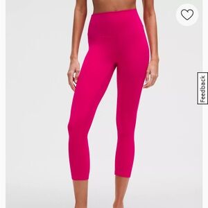 Lululemon Align  High-Waisted Leggings crop 23” size 10